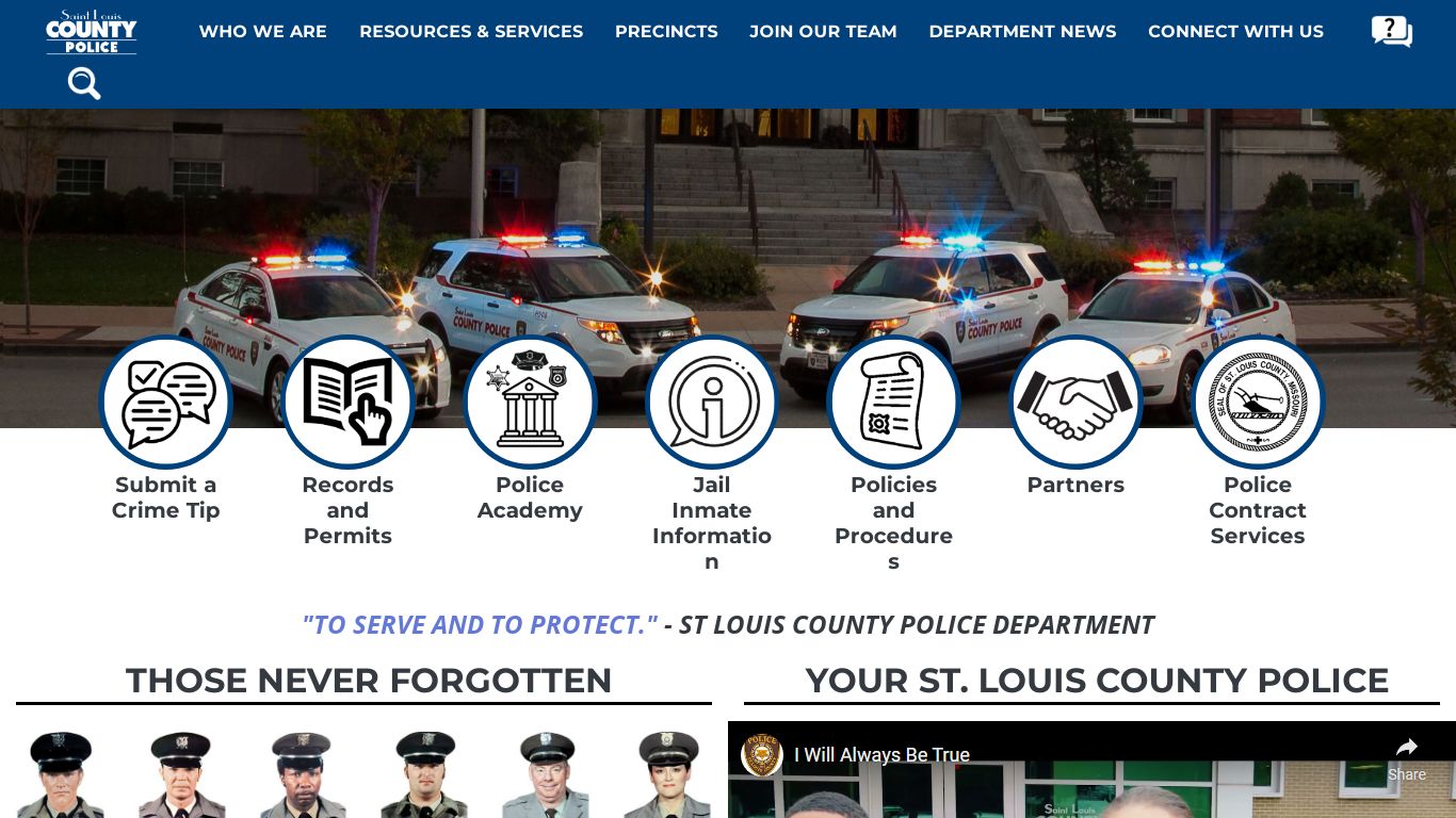 Home - St. Louis County Police